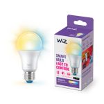 WiZ Smart LED E27 Pear Frosted 8W 806lm | Best Colour Rendering - Dimmable - Replaces 60W