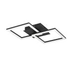 Eglo Ceiling Light RGBic Steel Black 19.6W 2100lm - 830 Warm White + RGB | Dimmable