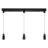 Ledvance Decor Glow Pendulum Black 28W 1400lm - 927 Extra Warm White | 700mm - Best Colour Rendering