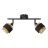 Ledvance Decor Spot Hornet Ceiling Spot Black 2x2.8W - 827 Extra Warm White | Incl. 2x E14