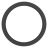 Ledvance Downlight Comfort Extension Ring Black D240
