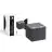 D'Lite Wall Light Elingen Solar Black Up & Down - 830 Warm White | IP54