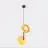 Emibig Pendant Vanila Steel Orange | Suitable for 2x G9 - Max 8W