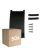 Multipack 50x Strain Relief Junctionbox with Terminal block - Black - 3 pole (For Noxion)
