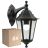 Multipack 6x Nordlux Cardiff Down Wall Light Aluminium Black | Suitable for 1x E27