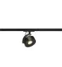 SLV Track Spot Kalu 1-Phase Aluminium Black 13W 970lm 95D - 830 Warm White | Dimmable 