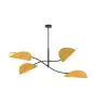 Emibig Ceiling Light Lotus Steel Black | Suitable for 4x E14 - Max 10W