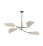 Emibig Ceiling Light Lotus Steel Black | Suitable for 4x E14 - Max 10W