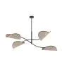 Emibig Ceiling Light Lotus Steel Black | Suitable for 4x E14 - Max 10W