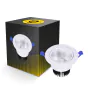 Bright Choice LED Downlight Round Tiltable 12W 960lm 60D - 930 Warm White | 110mm - Cutout 90mm - UGR <19