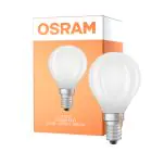 Osram LED Classic LED E14 Pear Filament Frosted 2.2W 470lm - 840 Cool White | Replaces 40W