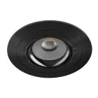 Noxion Recessed Spot Logic MR16 Tiltable Black | 92mm - Cutout 80mm - IP20 - incl. GU10 Socket 