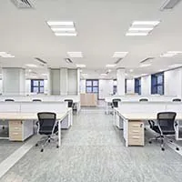 nachhaltige Bürobeleuchtung